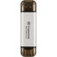 Портативный SSD Transcend 2Tb, USB 10Gbps, Type-C/Type-A, Серебряный