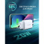 Зарядное устройство UGREEN сетевое USB C 20W PD, цвет белый (60450)