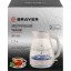 Чайник Brayer 1066BR ,2200 Вт, 1,7 л, стекл.корпус, автооткл
