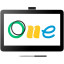 Графический планшет Wacom (DTH134W0B)Interactive display Wacom One 13 touch