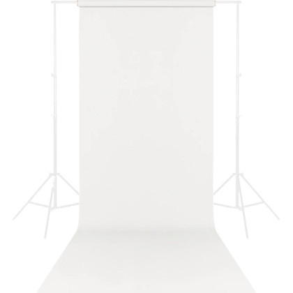 Фон бумажный Raylab 008 Arctic White Белый 2.72x11 м
