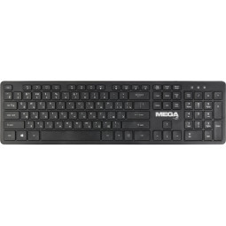 Клавиатура ProMega jet WK001 USB WLS radio/1 ААА/черный