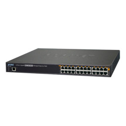 Инжектор Planet 12-Port 802.3at Managed Gb PoE, 200W (POE-1200G)