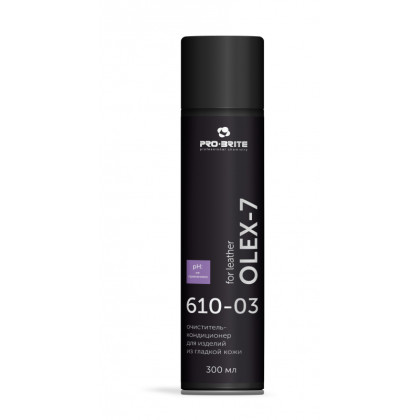 Профхим интерьер очист-кондиц д/глад.кожи Pro-Brite/OLEX-7 For Leather,0,3л
