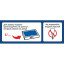 Штамп самонаборный визитка сам. 4стр. карман.PocketStamp Plus 20-Set NEW! 3