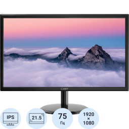 Монитор CBR MF-2202(LCD-MF2202-OPC)21.5/FHD/VA/75Hz/230cd/5ms/HDMI/VGA