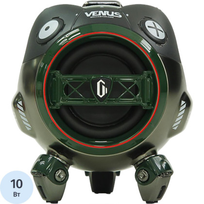 Акустическая система Gravastar Venus Aurora Greenм, 10Вт, подсветка