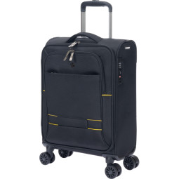 Чемодан TORBER Brosno, черн, нейлон 600D, 36,5 х20 х54см, 32л, T1901S-Black