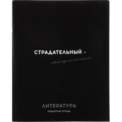 Тетрадь ЛИНИЯ 48л. ЛИТЕРАТУРА &#039;ОСТРОУМИЕ И ОТВАГА&#039;, 48-2412