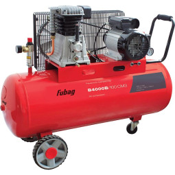 Компрессор поршневой ременной FUBAG B4000B/100 СМ3 100л,400л/мин (45681496)