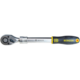 Трещотка телескопическая 1/2 305 - 445 мм BERGER BG2282