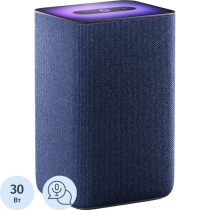 Умная колонка Яндекс.Станция 2, Кобальт (Синий) (YNDX-00051B)