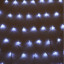 Гирлянда светодиодная  холодный бел, 96LED(1,5х1,5м) прозр пров  IP20