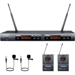 Радиосистема Pasgao PAW-920/2x PBT-801, 2-х канальная, 2 петличн мкф