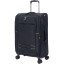Чемодан TORBER Brosno, черн, нейлон 600D, 43,5 х26х68см, 56л, T1901M-Black