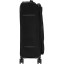 Чемодан TORBER Brosno, черн, нейлон 600D, 43,5 х26х68см, 56л, T1901M-Black