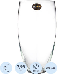 Ваза CLASSIC ВЫСОТА 30СМ арт. 380-892