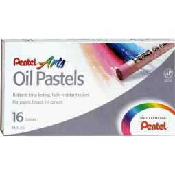 Пастель масляная Pentel 16 цв PHN-16U