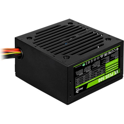 Блок питания Aerocool 500W Retail VX PLUS 500 ATX v2.3 (VX PLUS 500)