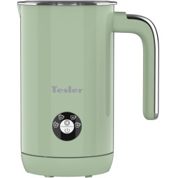 Вспениватель молока Tesler MF-260 GREEN, 4 режима , 240мл., 500Вт., металл