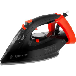 Утюг BRAYER 4007BR,паровой, 3100Вт,265мл,160 г/мин, керам.,антикап,разбрызг