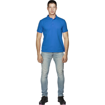 Рубашка Поло (190г.) кор.рукав васил.(XXXL)