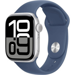 Смарт-часы Apple Watch SE 2024 A2723 44мм OLED корп.сереб.(MXER3LL/A)