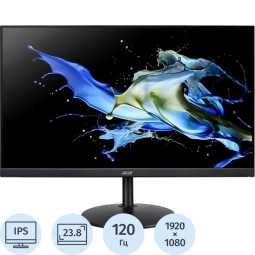 Монитор Acer Vero (CB242YGbmiprx)23,8/FHD/IPS/120Hz/250cd/1ms/HDMI/DP/VGA