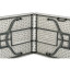 Стол обеденный SG_Z-242 s банкетный складн.,2420х740х740,св.сер.пласт,мет.