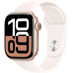Смарт-часы Apple Watch Series 10 A2997 42мм OLED корп.роз.зол(MWWJ3LW/A)
