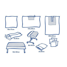 Комплект для артроск плеч усил Foliodrape Protect (прост чул), 5шт 9387022