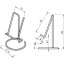 Держатель для смартфонов и планшетов EMBODIMENT(EMB-PF-T-U-RB)настольн/черн