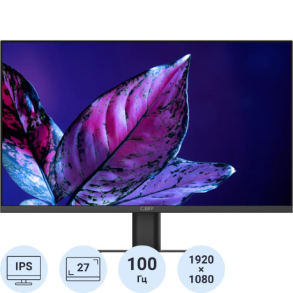 Монитор CBR MF-2702(LCD-MF2702-OPC)27/FHD/IPS/100Hz/250cd/5ms/HDMI/VGA/DP