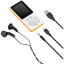 Плеер MP3 Digma S4 8Gb белый/оранжевый/1.8/FM/microSDHC