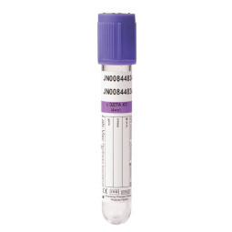 Вакуумные пробирки с ЭДТА-К3 4 мл (13х75 мм) Lab-Vac 100шт/уп