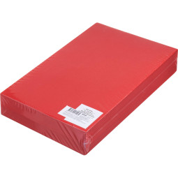 Бумага цветная Комус Color (красный интенсив), 80г, А4, 500 л