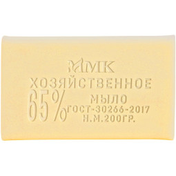 Мыло хозяйственное 65% без обертки 200 гр. МКХ0121