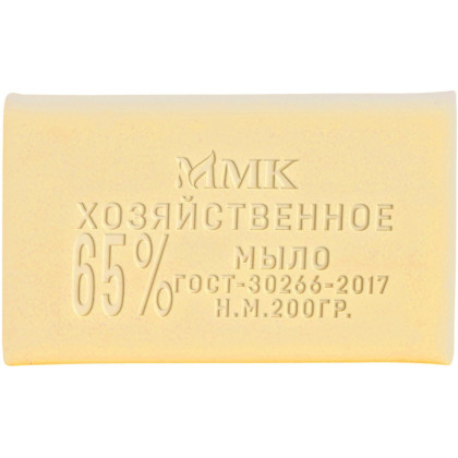 Мыло хозяйственное 65% без обертки 200 гр. МКХ0121