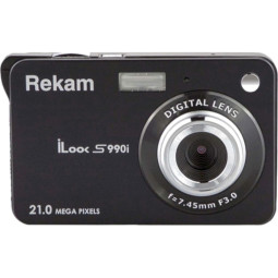 Фотоаппарат Rekam iLook S990i black metallic