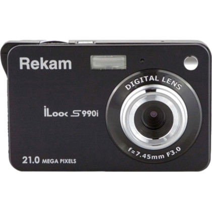 Фотоаппарат Rekam iLook S990i black metallic
