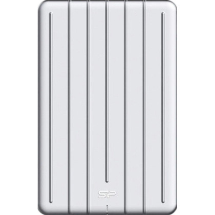 Портативный HDD Silicon Power Armor A75 2 TB USB 3.2, серебристый, алюминий