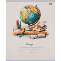 Тетрадь клетка 12л. Школьные мотивы, ассорти, 2 (12-4278)