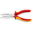 Длинногубцы загнутые VDE L-200 мм KNIPEX KN-2626200