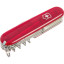 Нож Victorinox Climber, 91 мм, 14 функций, полупрозрачный красный, 1.3703.T