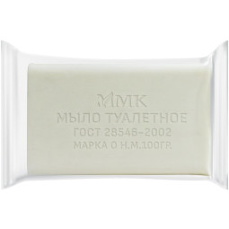 Мыло туалетное в прозрачной обертке флоупак ТМ Ординарное 100 гр. МКТУ1921