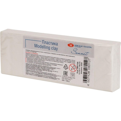 Пластика Сонет (белый) брус 250г, 5963104