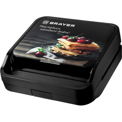 Вафельница BRAYER 2306BR,3 в 1.вафл.сэндв.гриль,850Вт,панель 22,5x12,6 см