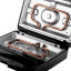 Вафельница BRAYER 2306BR,3 в 1.вафл.сэндв.гриль,850Вт,панель 22,5x12,6 см