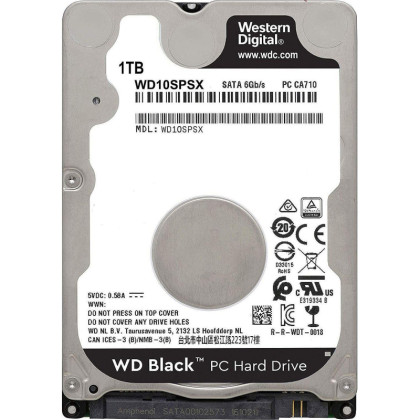 Жесткий диск Western Digital Black 1Tb, SATA, 7200rpm, 64MB(WD10SPSX)