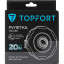 Рулетка геодезическая TOPFORT Master 20 м х 15 мм в прорезин корп (2019129)